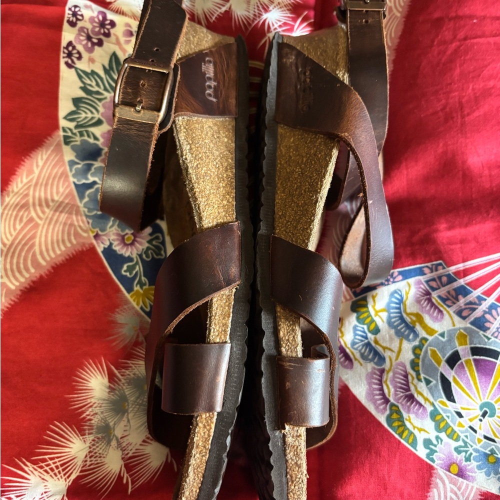 Papillio Brown and Orange Sandals for Casual Comfort - Picture 10 of 11
